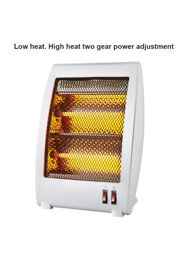 NOVA 800W Quartz Room Heater NH-1205H with Dual Switch Control, Fast Heat Output, Compact Size, Easy Carry Handle for Bedroom, Office and Personal Use - Image 4